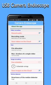 اسکرین شات برنامه Endoscope HD Camera 2