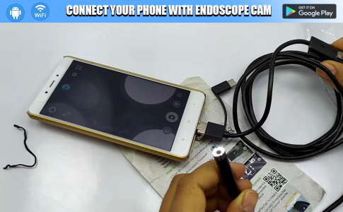 اسکرین شات برنامه Endoscope HD Camera 1