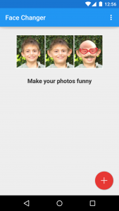 اسکرین شات برنامه Face Changer 1