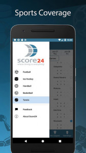 اسکرین شات برنامه Score24 - Live Score Tracker 8