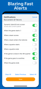 اسکرین شات 6 برنامه Superfan Sports: NFL Football