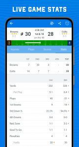 اسکرین شات برنامه Superfan Sports: NFL Football 5