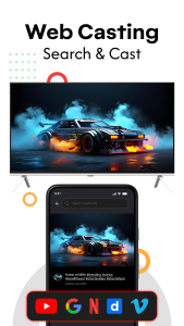 اسکرین شات 4 برنامه Cast to Tv: Screen Mirroring