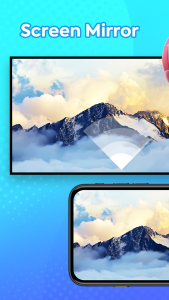 اسکرین شات 1 برنامه Screen Mirroring Chromecast TV