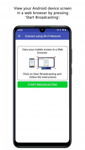 اسکرین شات 3 برنامه Screen Cast -View Mobile on PC