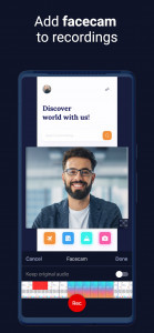 اسکرین شات 4 برنامه Screen Recorder • Video Editor