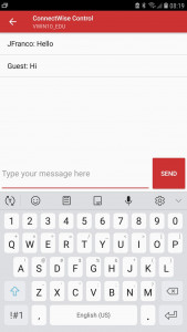 اسکرین شات 8 برنامه ConnectWise ScreenConnect