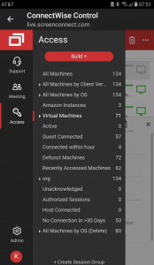 اسکرین شات 3 برنامه ConnectWise ScreenConnect