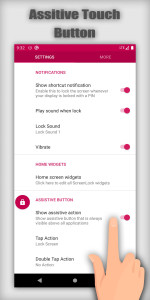 اسکرین شات 3 برنامه Screen lock and off - Sensors
