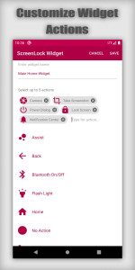 اسکرین شات 4 برنامه Screen lock and off - Sensors