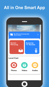 اسکرین شات 3 برنامه Samsung Smart View TV Cast