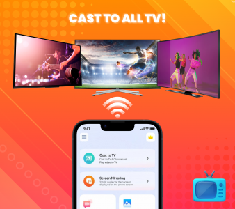 اسکرین شات برنامه Smart TV Cast: Screen Share 1