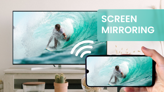 اسکرین شات 1 برنامه Screen Mirroring & Sharing