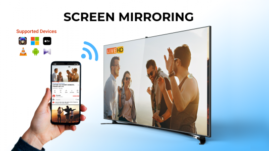 اسکرین شات برنامه Miracast Tv: Screen Mirroring 1