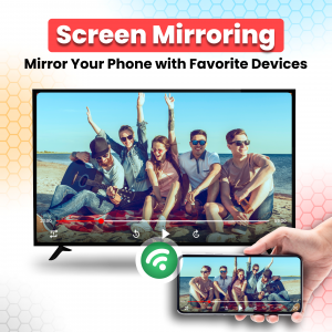 اسکرین شات برنامه Screen Mirroring - Miracast TV 1