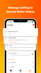 اسکرین شات 6 برنامه Super Screen Recorder, Capture