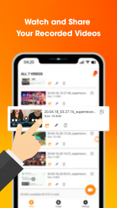 اسکرین شات 5 برنامه Super Screen Recorder, Capture