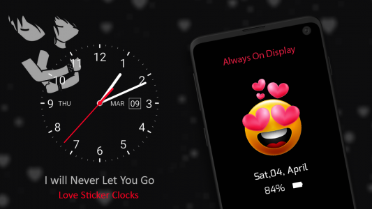 اسکرین شات برنامه Always on Display-Amoled clock 4