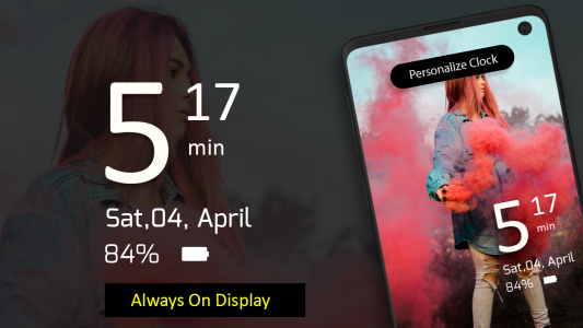 اسکرین شات برنامه Always on Display-Amoled clock 5