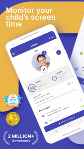 اسکرین شات برنامه Screen Time - Parental Control 1
