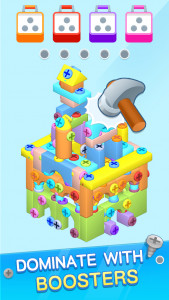 اسکرین شات بازی Screw Away: 3D Pin Puzzle 4