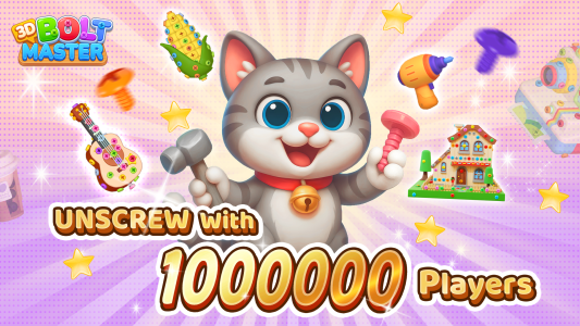 اسکرین شات 1 بازی 3D Bolt Master™: Screw Master®