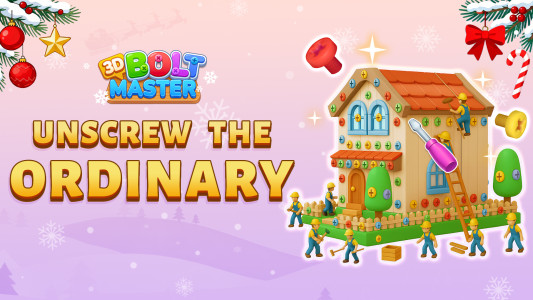 اسکرین شات 2 بازی 3D Bolt Master™: Screw Master®