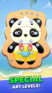 اسکرین شات 3 برنامه Screw Puzzle: Bolts Game