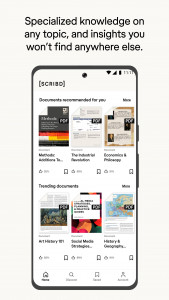 اسکرین شات 2 برنامه Scribd: 170M+ documents