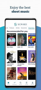 اسکرین شات برنامه Scribd: Audiobooks & Ebooks 6
