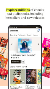 اسکرین شات 1 برنامه Everand: Audiobooks & Ebooks