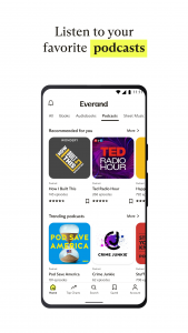 اسکرین شات برنامه Everand: Ebooks and audiobooks 5