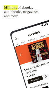 اسکرین شات برنامه Everand: Ebooks and audiobooks 1