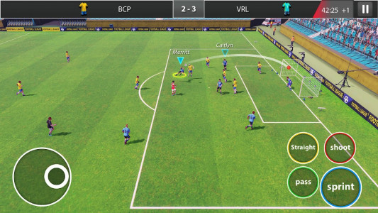 اسکرین شات بازی Football League-Football Games 3