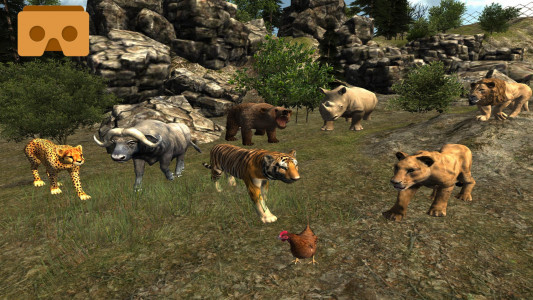 اسکرین شات 3 بازی VR Virtual Zoo 3D