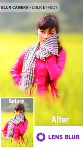 اسکرین شات برنامه Blur Image Background - Blur Shape Editor app 6