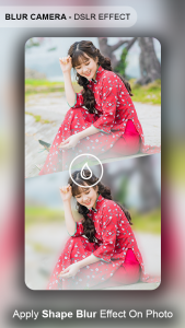 اسکرین شات برنامه Blur Image Background - Blur Shape Editor app 3