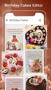 اسکرین شات برنامه Birthday Cake with Name, Photo 4