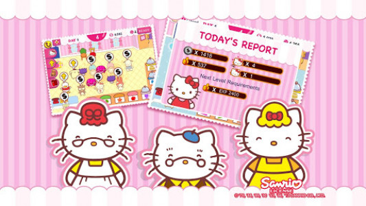 اسکرین شات بازی Hello Kitty Cafe 2