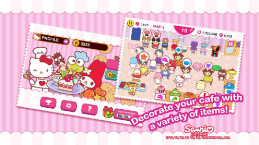 اسکرین شات بازی Hello Kitty Cafe 3