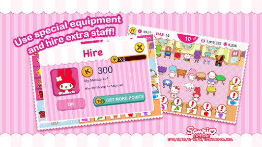 اسکرین شات بازی Hello Kitty Cafe 4
