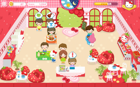 اسکرین شات بازی Hello Kitty Dream Cafe 6
