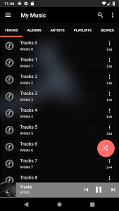 اسکرین شات 4 برنامه Music Player