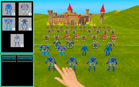 اسکرین شات بازی Futuristic Robot Battle Simulator 4