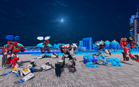اسکرین شات بازی Futuristic Robot Battle Simulator 5