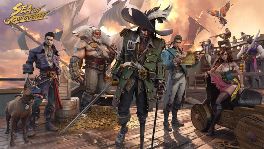 اسکرین شات بازی Sea of Conquest: Pirate War 1