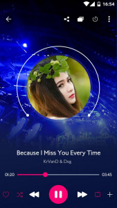 اسکرین شات برنامه Music player 4