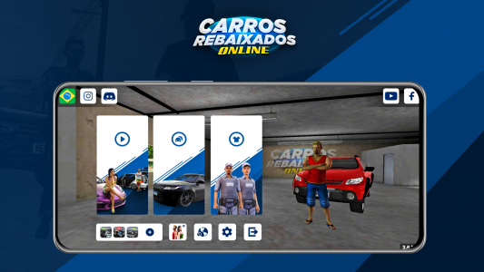 اسکرین شات 1 بازی Carros Rebaixados Online