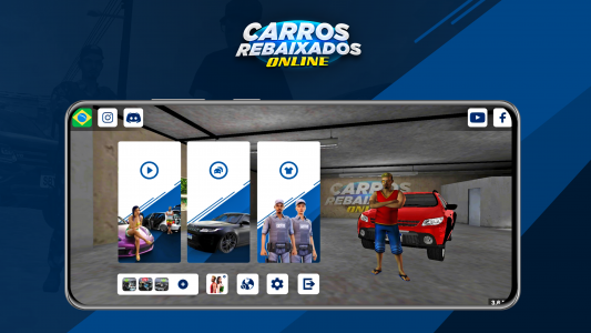 اسکرین شات بازی Carros Rebaixados Online 1