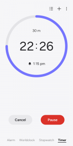 اسکرین شات برنامه Clock 4